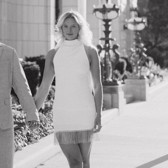 Revolve Alma Dress in Ivory - Picture 5 of 6